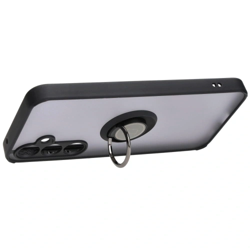Kup Bizon Case Hybrid Ring Samsung Galaxy A35 5G füstös fekete kerettel - BIZ4278 - {ean13} - Sklep Home Screen