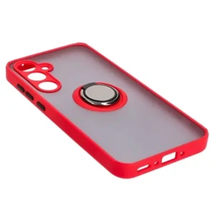 Kup Bizon Case Hybrid Ring Samsung Galaxy A35 5G fumuriu cu un cadru roșu - BIZ4280 - {ean13} - Sklep Home Screen
