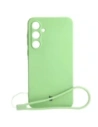 Bizon Case Silicone Samsung Galaxy A35 5G light green