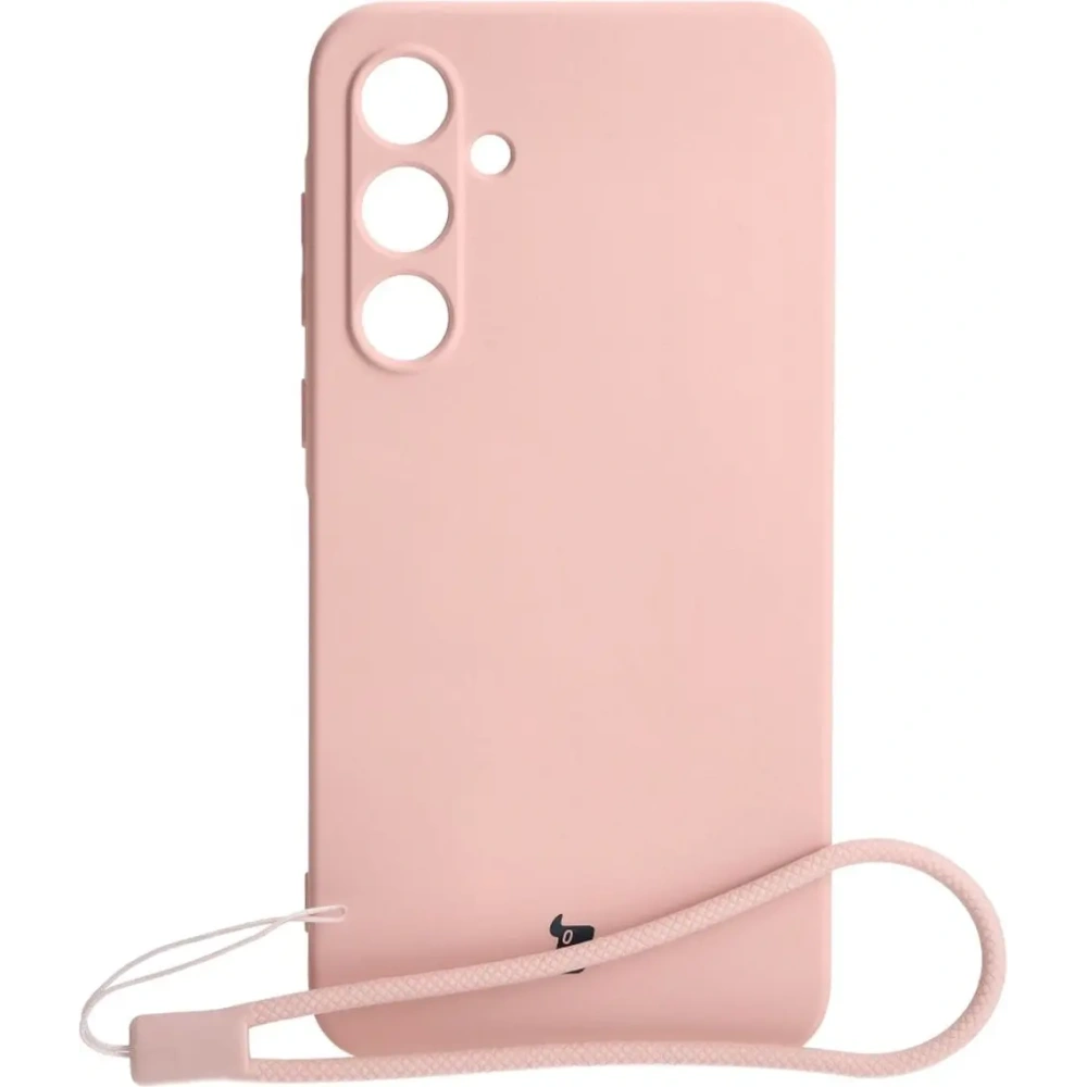 Etui Bizon Case Silicone do Samsung Galaxy A35 5G jasnoróżowe
