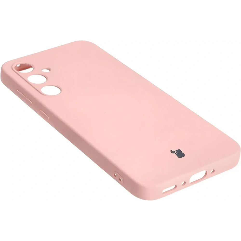 Etui Bizon Case Silicone do Samsung Galaxy A35 5G jasnoróżowe