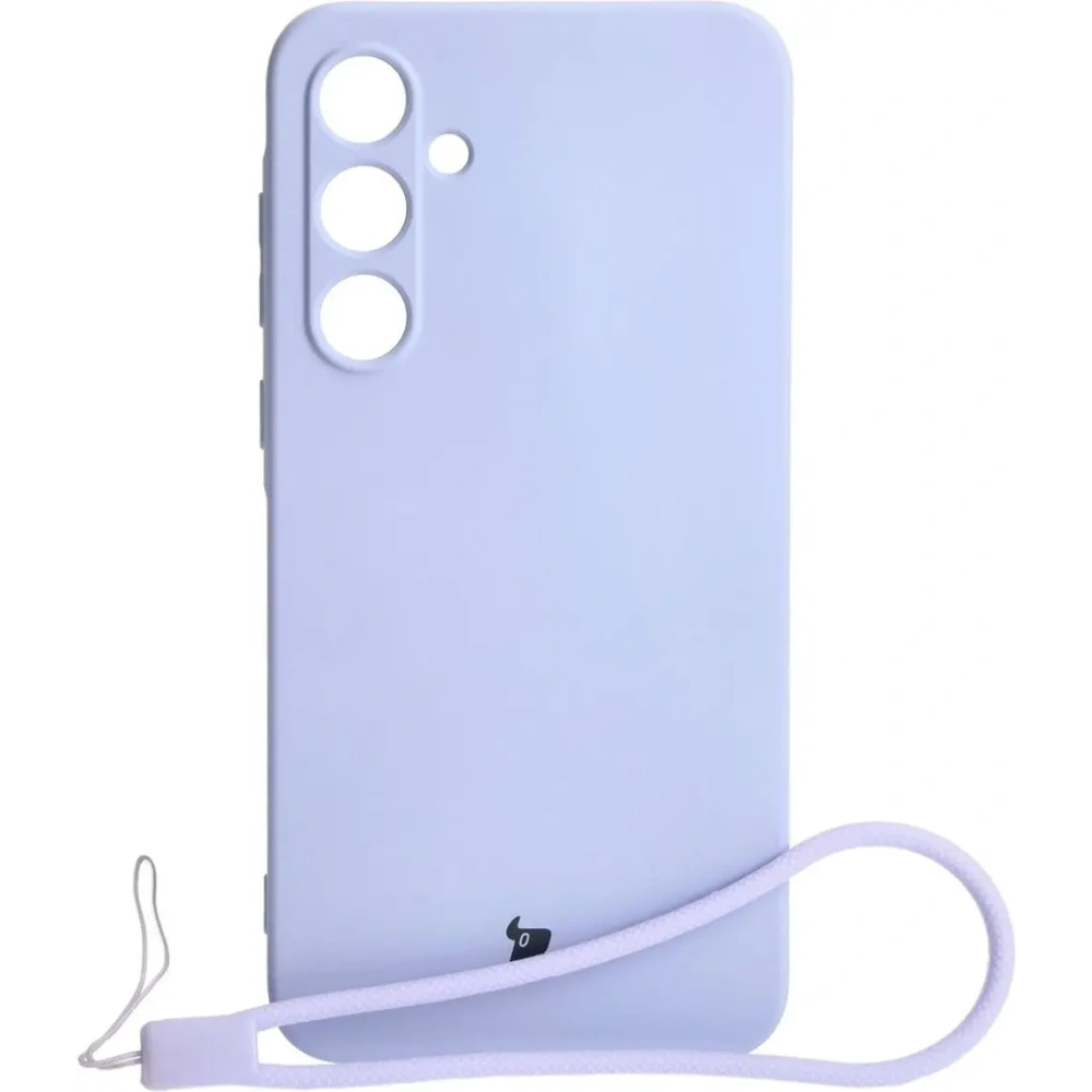 Etui Bizon Case Silicone do Samsung Galaxy A35 5G jasnofioletowe