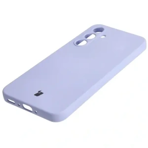 Etui Bizon Case Silicone do Samsung Galaxy A35 5G jasnofialové