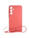 Etui Bizon Case Silicone do Samsung Galaxy A35 5G brudny róż