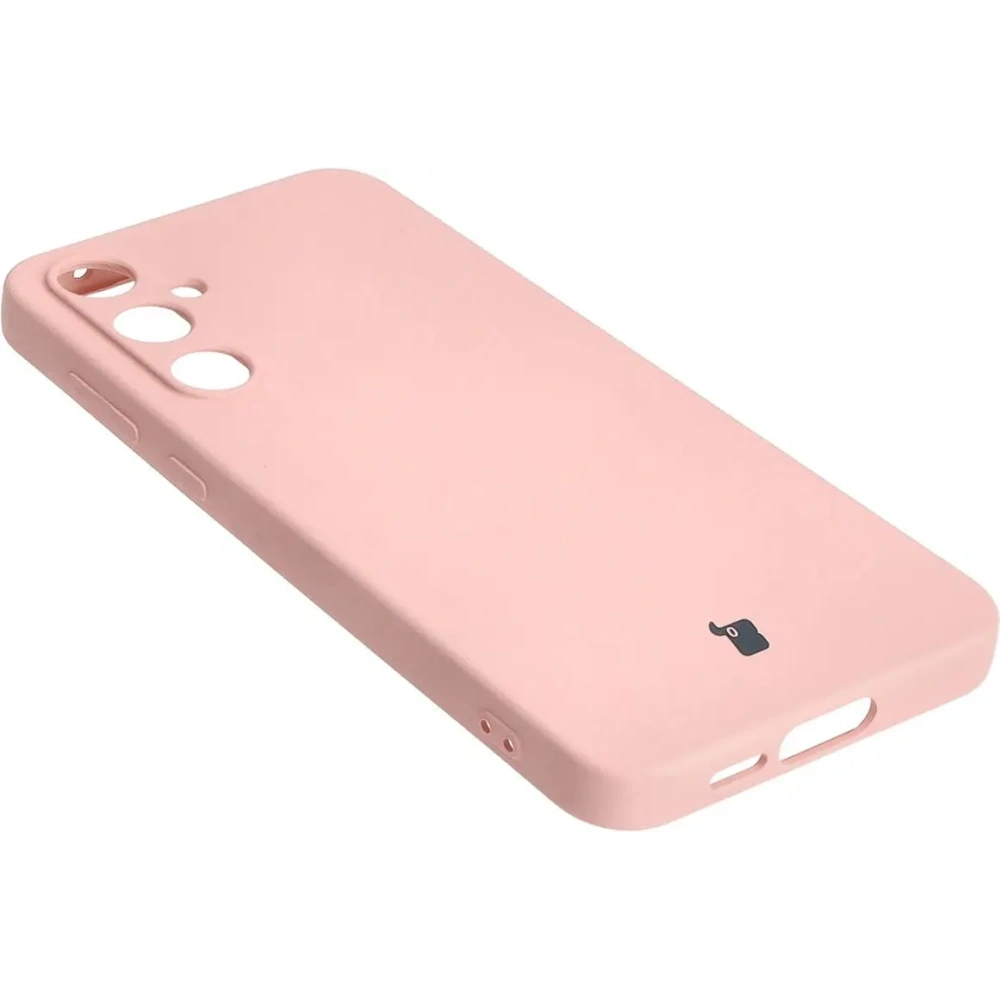 Etui Bizon Case Silicone do Samsung Galaxy A55 5G jasnoróżowe
