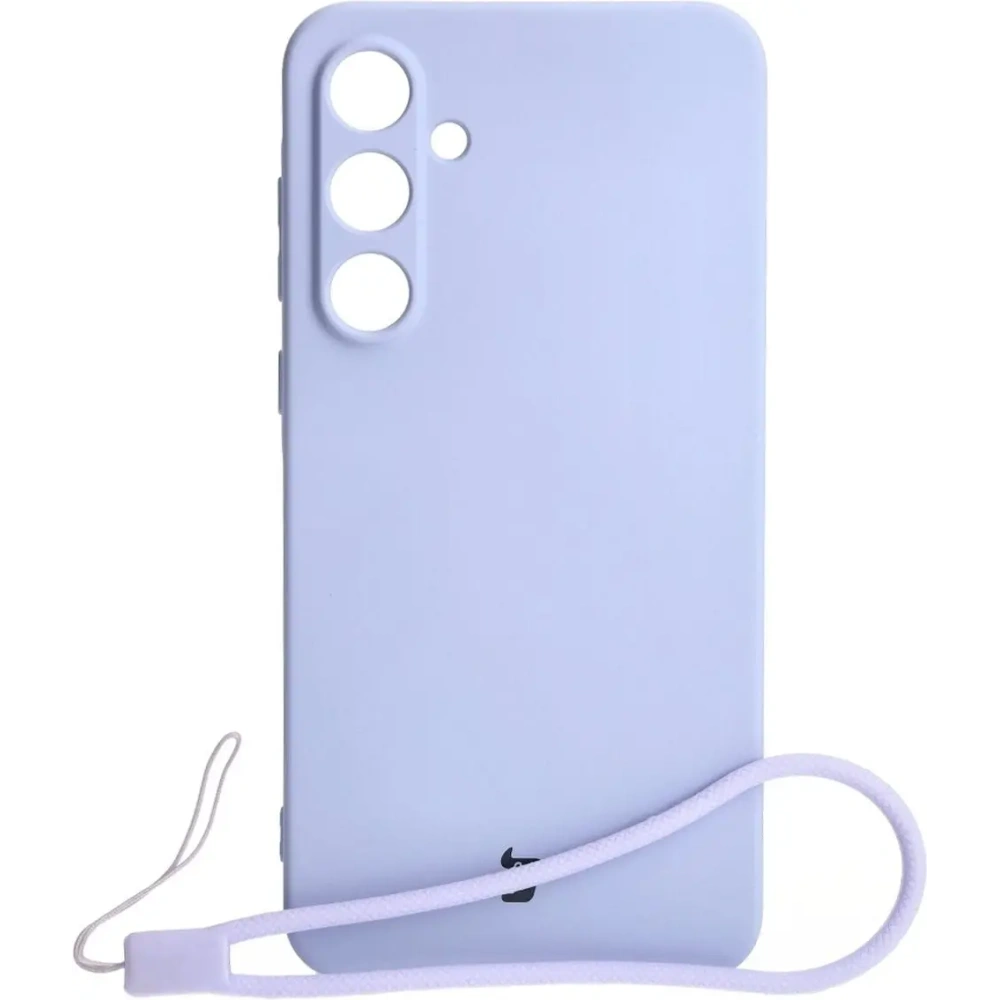 Etui Bizon Case Silicone do Samsung Galaxy A55 5G jasnofioletowe