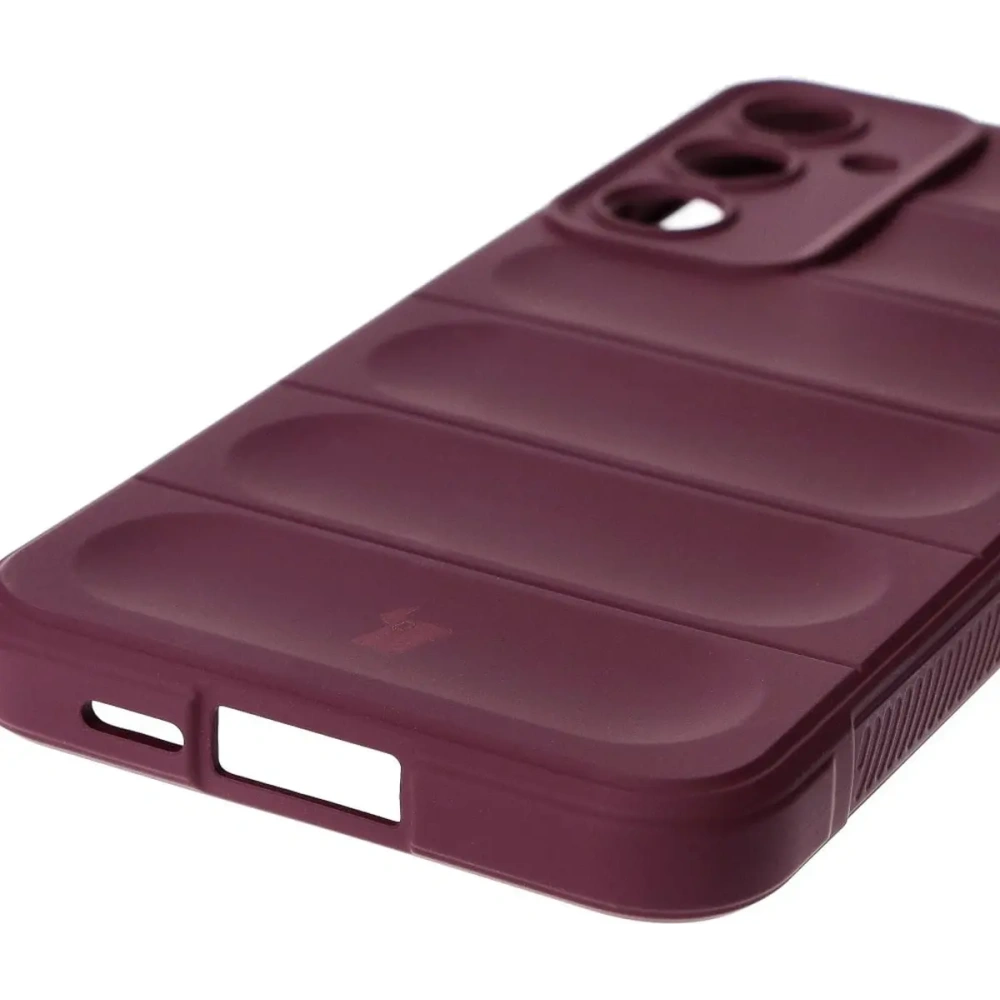 Pancerne etui Bizon Case Tur do Samsung Galaxy A55 5G ciemnofioletowe