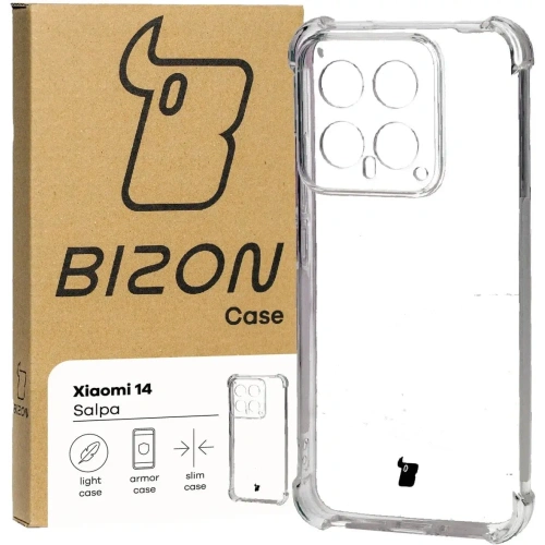 Kup Elastický obal Bizon Case Salpa pro Xiaomi 14 průhledný - BIZ4298 - {ean13} - Sklep Home Screen