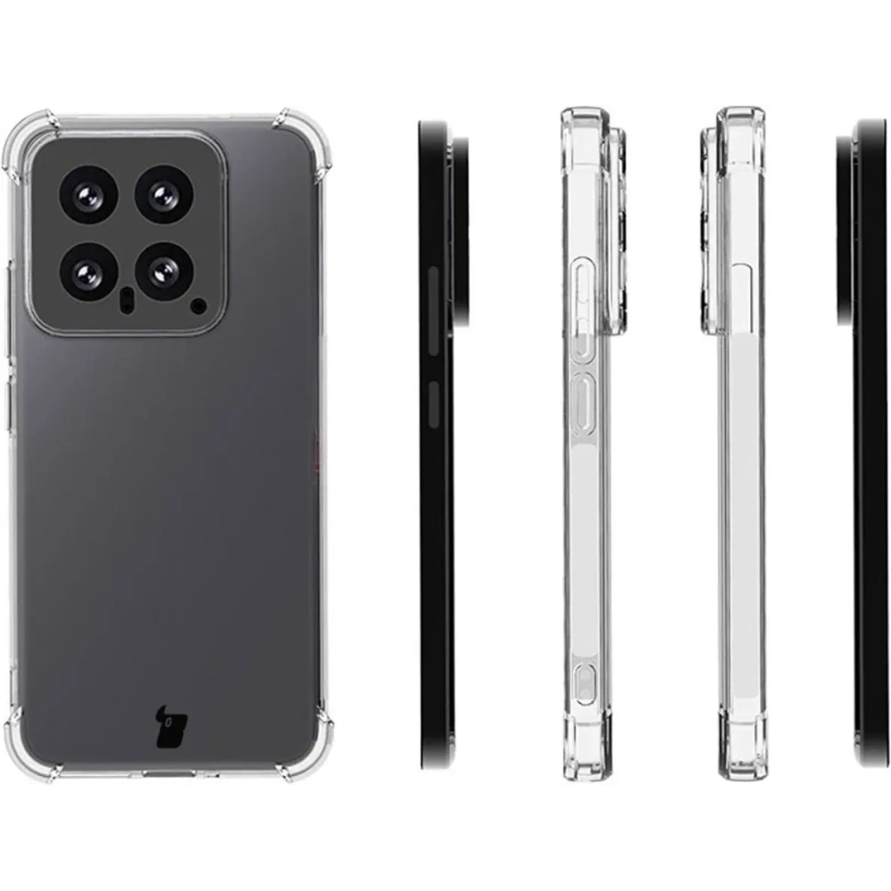 Elastyczne etui Bizon Case Salpa do Xiaomi 14 przezroczyste