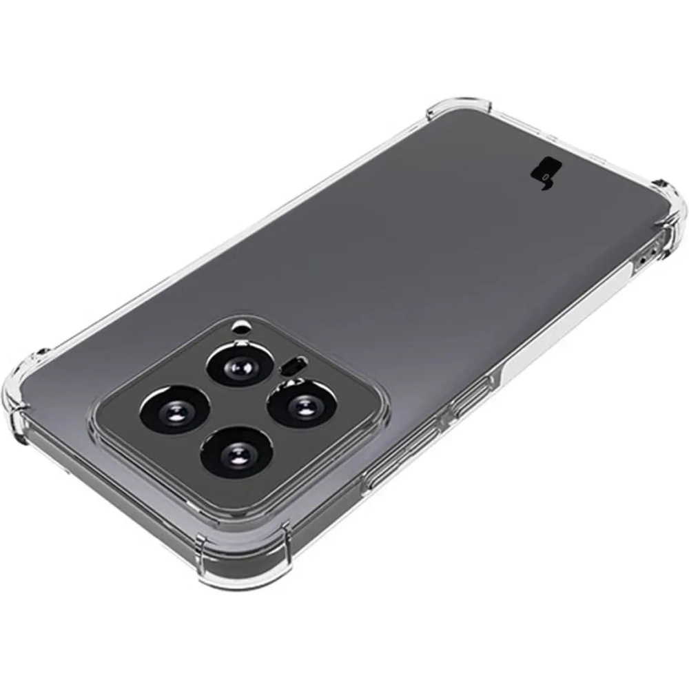 Elastyczne etui Bizon Case Salpa do Xiaomi 14 przezroczyste