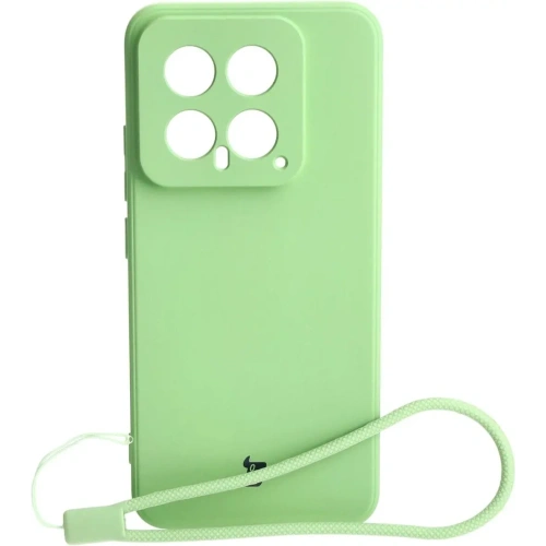 Kup Etui Bizon Case Silicone Sq do Xiaomi 14 jasně zelené - BIZ4299 - {ean13} - Sklep Home Screen