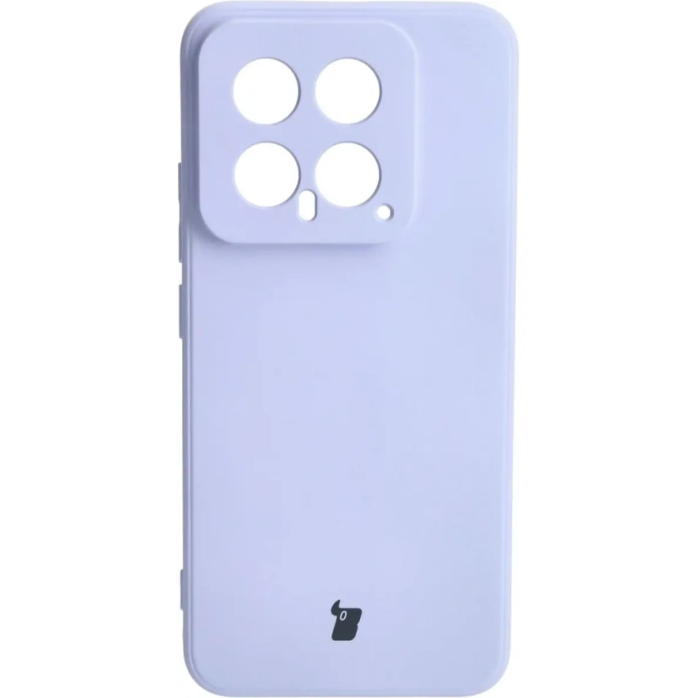 Etui Bizon Case Silicone Sq do Xiaomi 14 jasnofioletowe