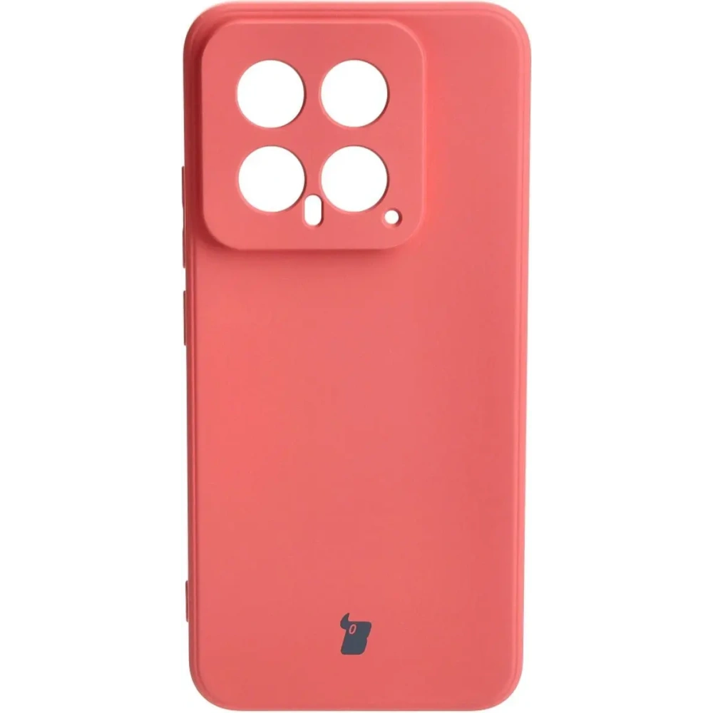 Etui Bizon Case Silicone Sq do Xiaomi 14 brudny róż