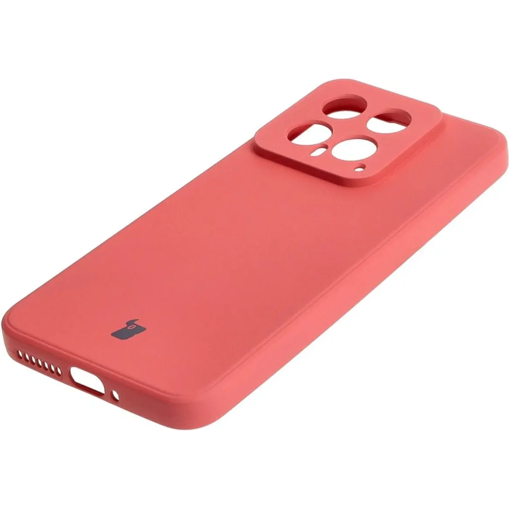 Etui Bizon Case Silicone Sq do Xiaomi 14 brudny róż