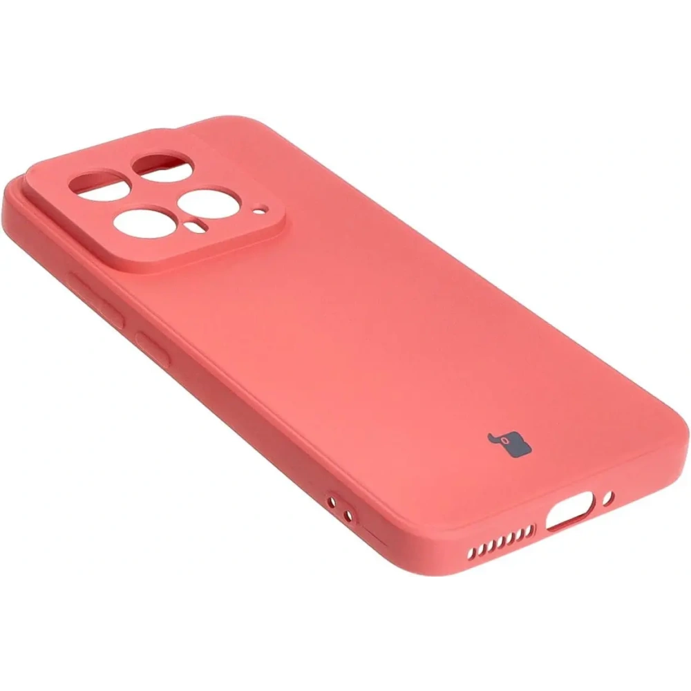 Etui Bizon Case Silicone Sq do Xiaomi 14 brudny róż