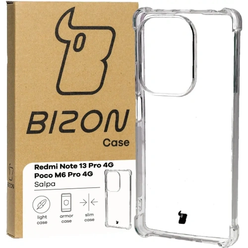 Kup Bizon Case Salpa Xiaomi Poco M6 Pro 4G / Xiaomi Redmi Note 13 Pro 4G átlátszó - BIZ4303 - {ean13} - Sklep Home Screen