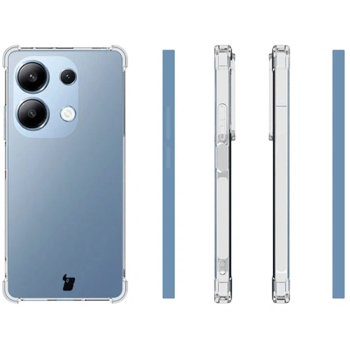 Kup Bizon Case Salpa Xiaomi Poco M6 Pro 4G / Xiaomi Redmi Note 13 Pro 4G átlátszó - BIZ4303 - {ean13} - Sklep Home Screen