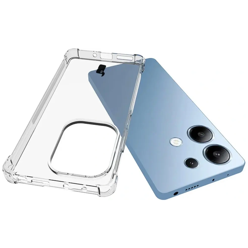 Elastyczne etui Bizon Case Salpa do Xiaomi Poco M6 Pro 4G / Xiaomi Redmi Note 13 Pro 4G / LTE / 14S przezroczyste