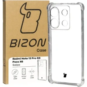 Kup Elastické pouzdro Bizon Case Salpa pro Xiaomi Poco X6 / Xiaomi Redmi Note 13 Pro 5G průhledné - BIZ4304 - {ean13} - Sklep Home Screen