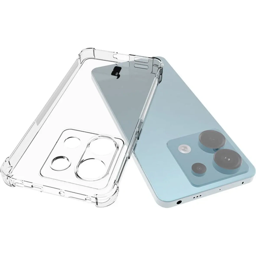 Elastyczne etui Bizon Case Salpa do Xiaomi Poco X6 / Xiaomi Redmi Note 13 Pro 5G przezroczyste