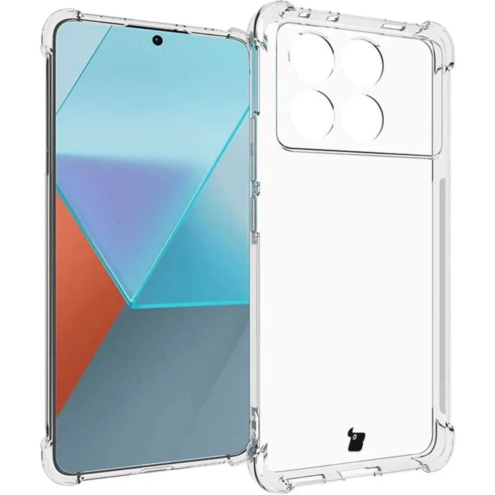 Elastyczne etui Bizon Case Salpa do Xiaomi Poco X6 Pro przezroczyste