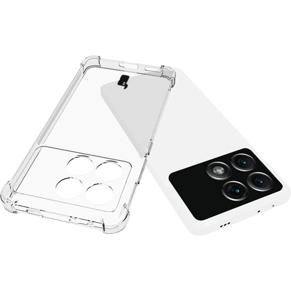 Elastyczne etui Bizon Case Salpa do Xiaomi Poco X6 Pro przezroczyste