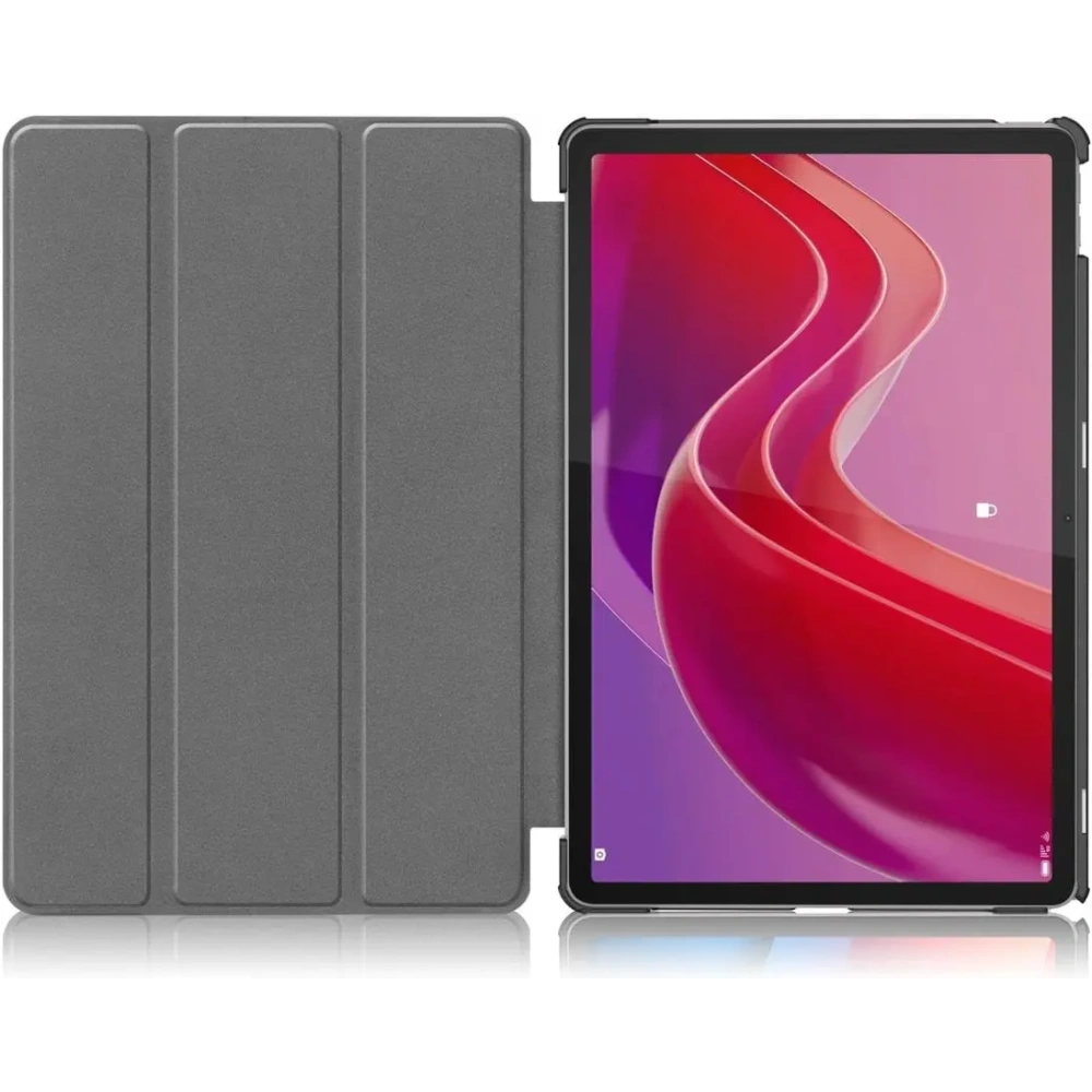 Etui Bizon Case Tab Croc do Lenovo Tab M11 granatowe