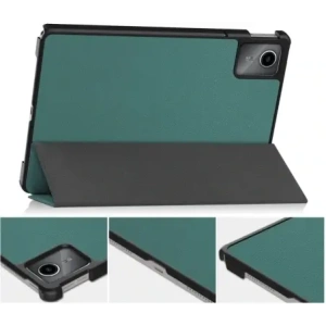 Etui Bizon Case Tab Croc do Lenovo Tab M11 ciemnozielone
