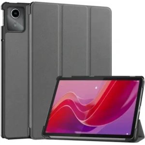 Etui Bizon Case Tab Croc do Lenovo Tab M11 szare