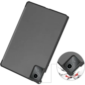 Etui Bizon Case Tab Croc do Lenovo Tab M11 szare