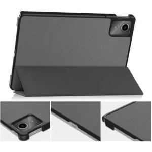 Etui Bizon Case Tab Croc do Lenovo Tab M11 szare