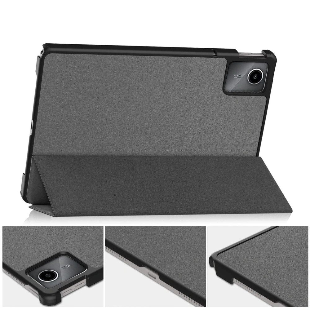Etui Bizon Case Tab Croc do Lenovo Tab M11 szare