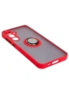 Buy Bizon Case Hybrid Ring Samsung Galaxy A55 5G smoky with a red frame - BIZ4318 - {ean13} - Home Screen Store Europe
