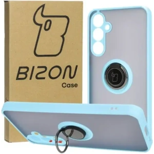 Kup Bizon Case Hybrid Ring Samsung Galaxy A55 5G füstös, világoskék kerettel - BIZ4319 - {ean13} - Sklep Home Screen