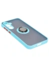Kup Bizon Case Hybrid Ring Samsung Galaxy A55 5G fumuriu cu un cadru de culoare albastră deschisă - BIZ4319 - {ean13} - Sklep Home Screen