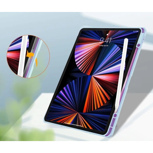 Buy Bizon Case Tab Clear Matt Apple iPad Pro 12.9 2022/2021/2020/2018 blue - BIZ4320 - {ean13} - Home Screen Store Europe