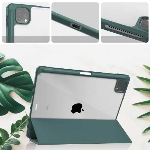 Kup Etui Bizon Case Tab Clear Matt do Apple iPad Pro 12.9 2022/2021/2018 tmavě zelené - BIZ4321 - {ean13} - Sklep Home Screen