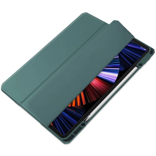 Kup Etui Bizon Case Tab Clear Matt do Apple iPad Pro 12.9 2022/2021/2018 ciemnozielone - BIZ4321 - {ean13} - Sklep Home Screen