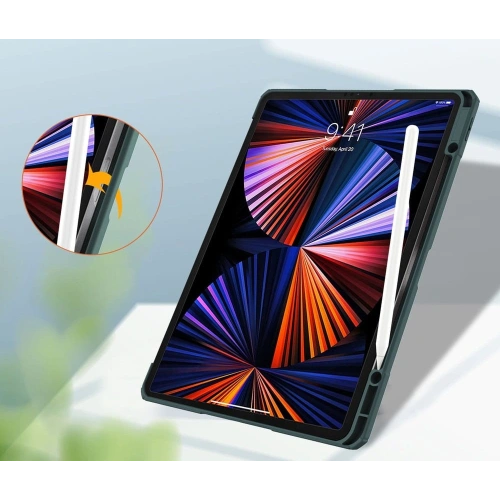Kup Bizon Case Tab Clear Matt Apple iPad Pro 12.9 2022/2021/2018 verde închis - BIZ4321 - {ean13} - Sklep Home Screen