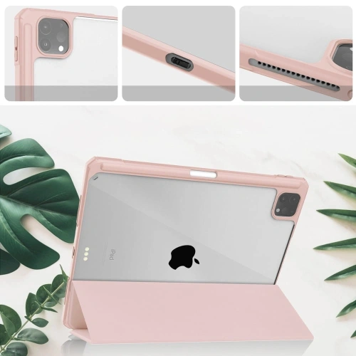Kup Bizon Case Tab Clear Matt Apple iPad Pro 12.9 2022/2021/2018 roz auriu - BIZ4323 - {ean13} - Sklep Home Screen