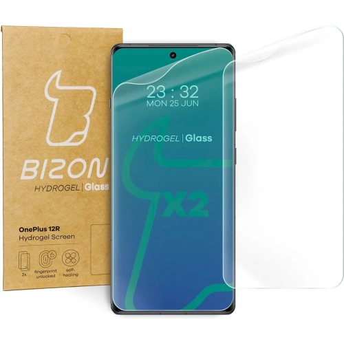 Kup Bizon Glass Hydrogel Front OnePlus 12R [2 PACK] - BIZ4324 - {ean13} - Sklep Home Screen