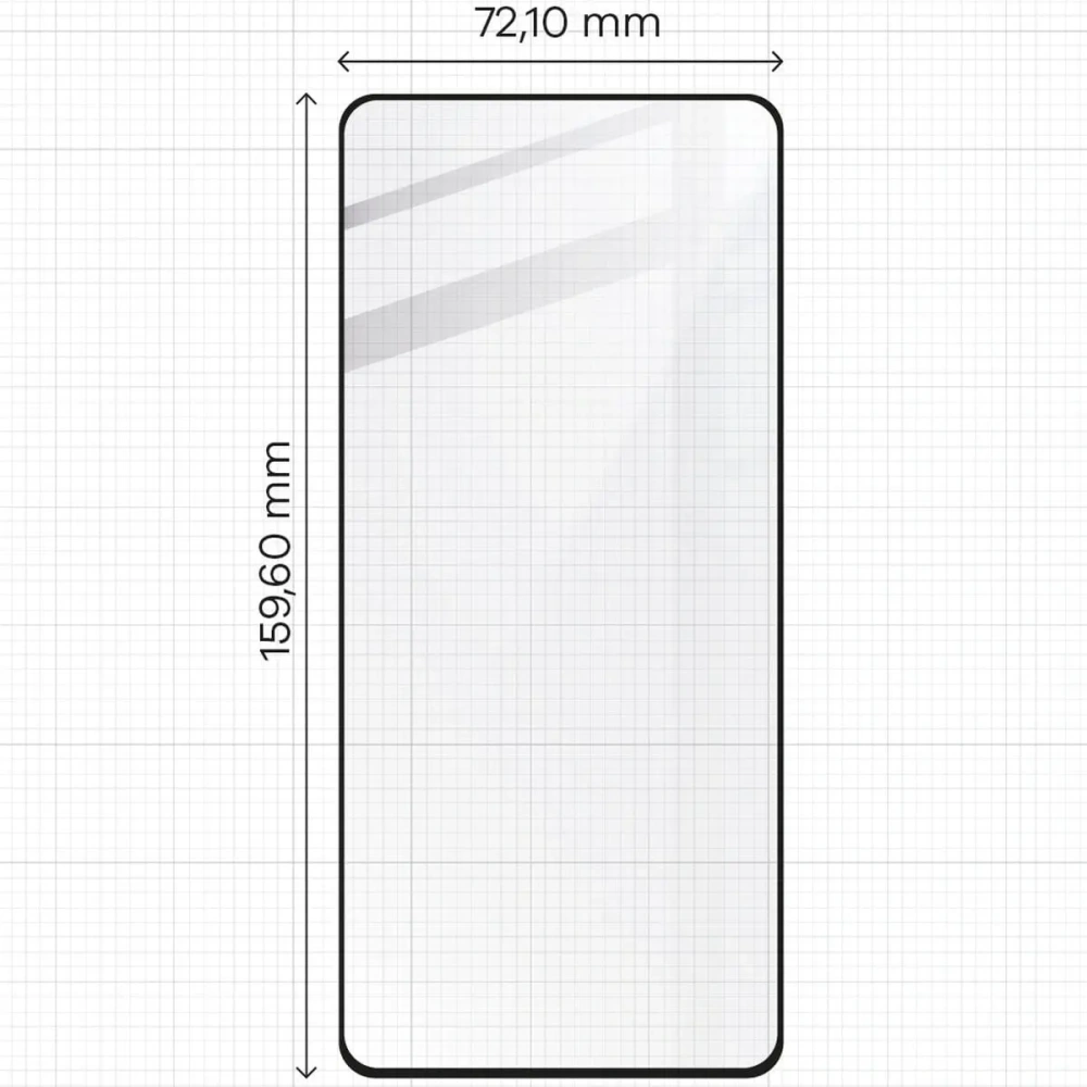 Szkło hartowane Bizon Glass Edge 2 do Asus ROG Phone 9 / 9 Pro / 8 / 8 Pro Asus Zenfone 11 Ultra czarne