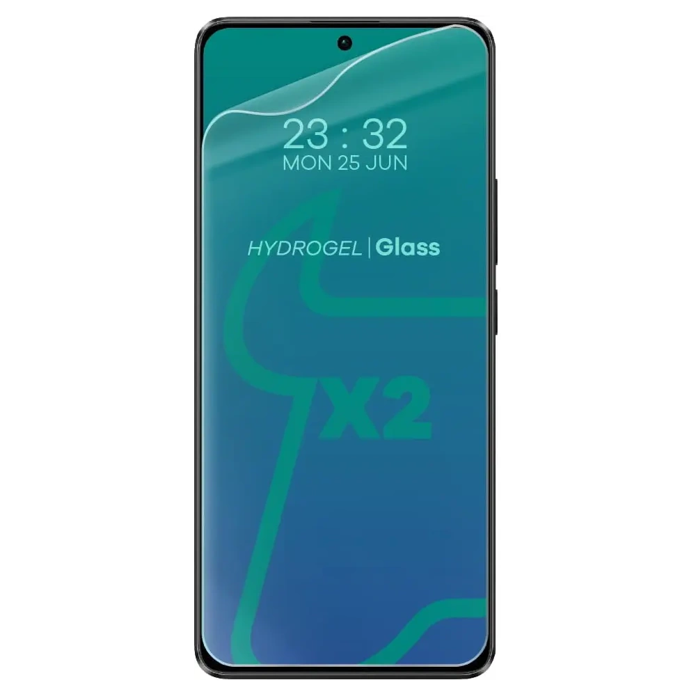 Folia hydrożelowa na ekran Bizon Glass Hydrogel Front do Xiaomi Poco X6 / Poco M6 Pro 4G / Redmi Note 13 5G / Redmi Note 13 Pro 4G / LTE / 14S/5G [2 PACK]