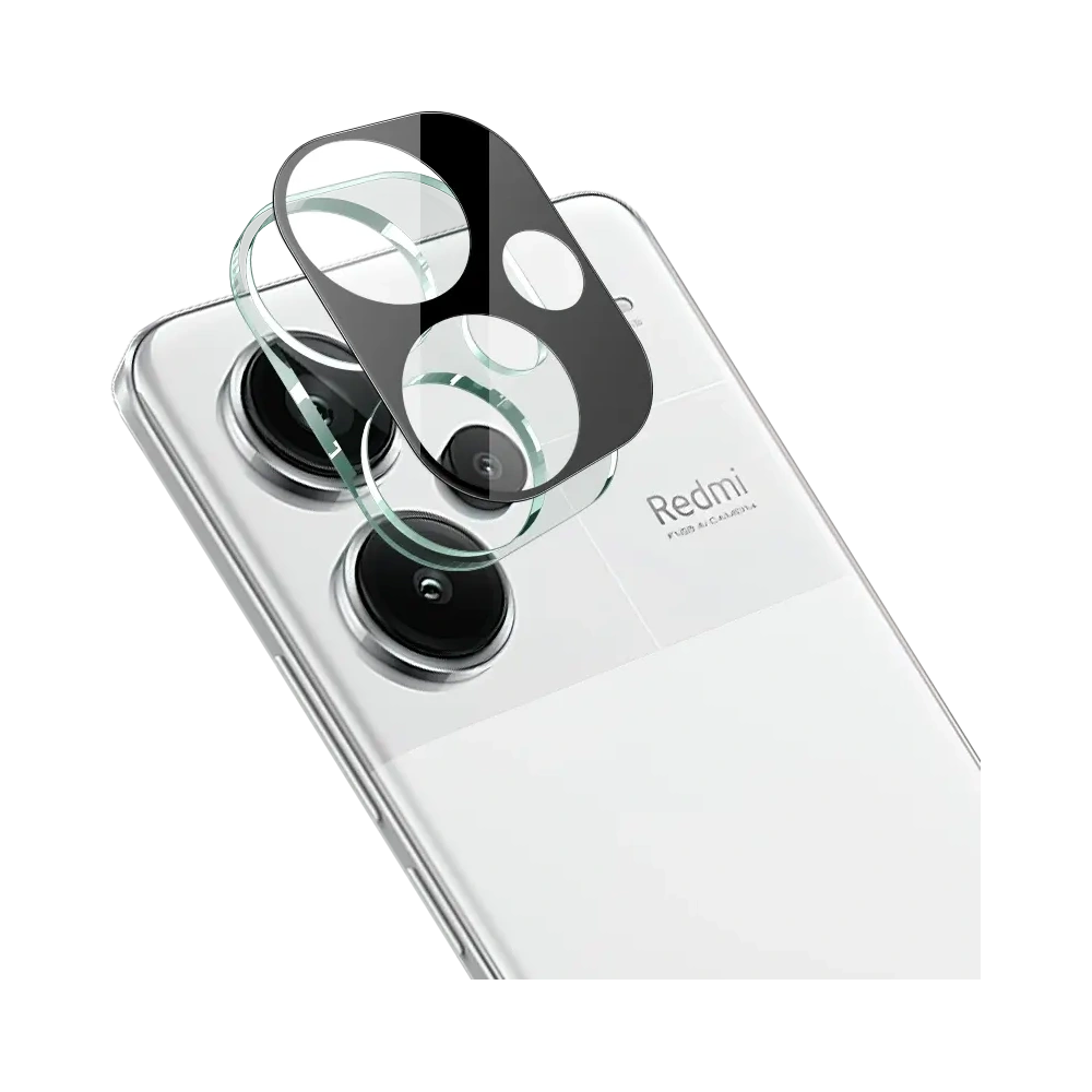 Szkło na aparat Bizon Glass Lens do Xiaomi Redmi Note 13 Pro Plus 5G [2 PACK]