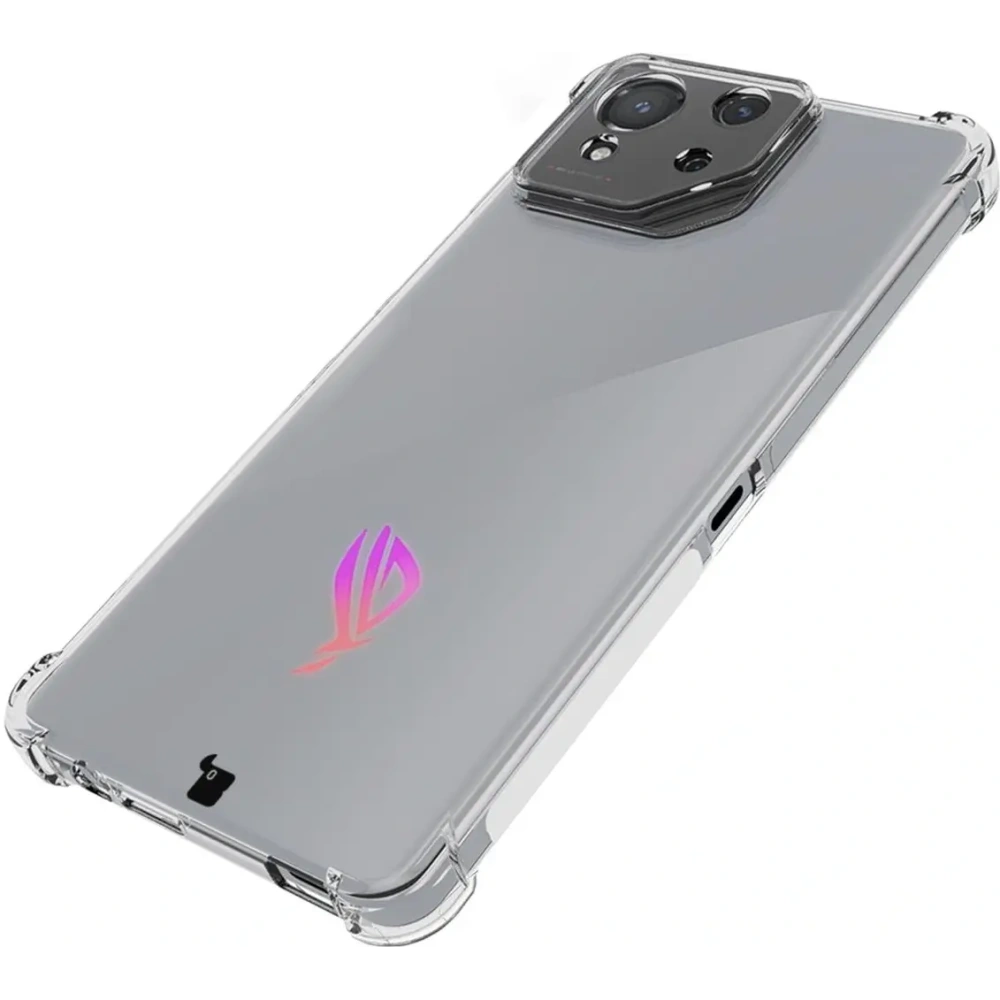 Elastyczne etui Bizon Case Salpa do Asus ROG Phone 8 przezroczyste