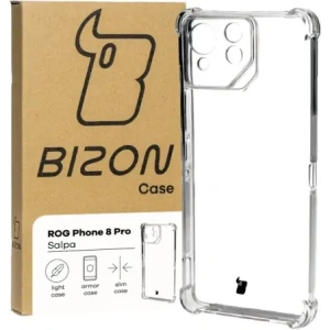 Kup Elastyczne etui Bizon Case Salpa do Asus ROG Phone 8 Pro przezroczyste - BIZ4335 - {ean13} - Sklep Home Screen