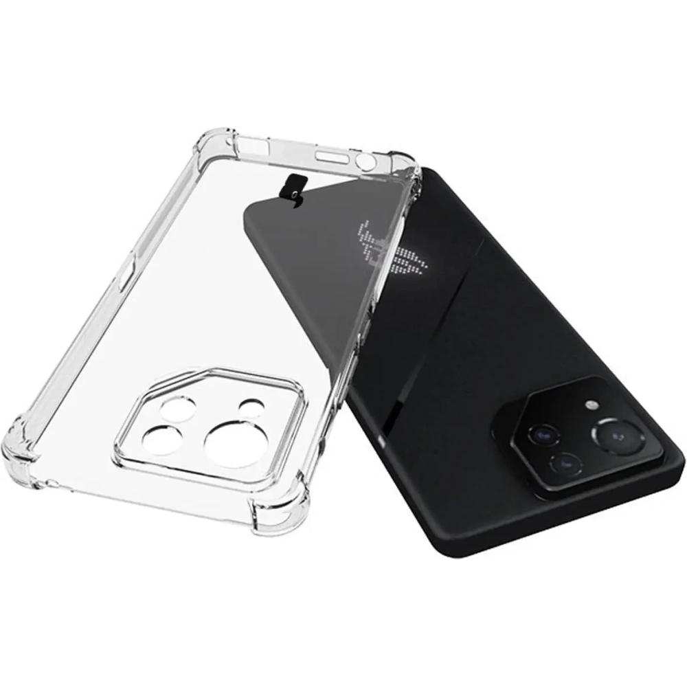Elastyczne etui Bizon Case Salpa do Asus ROG Phone 8 Pro przezroczyste