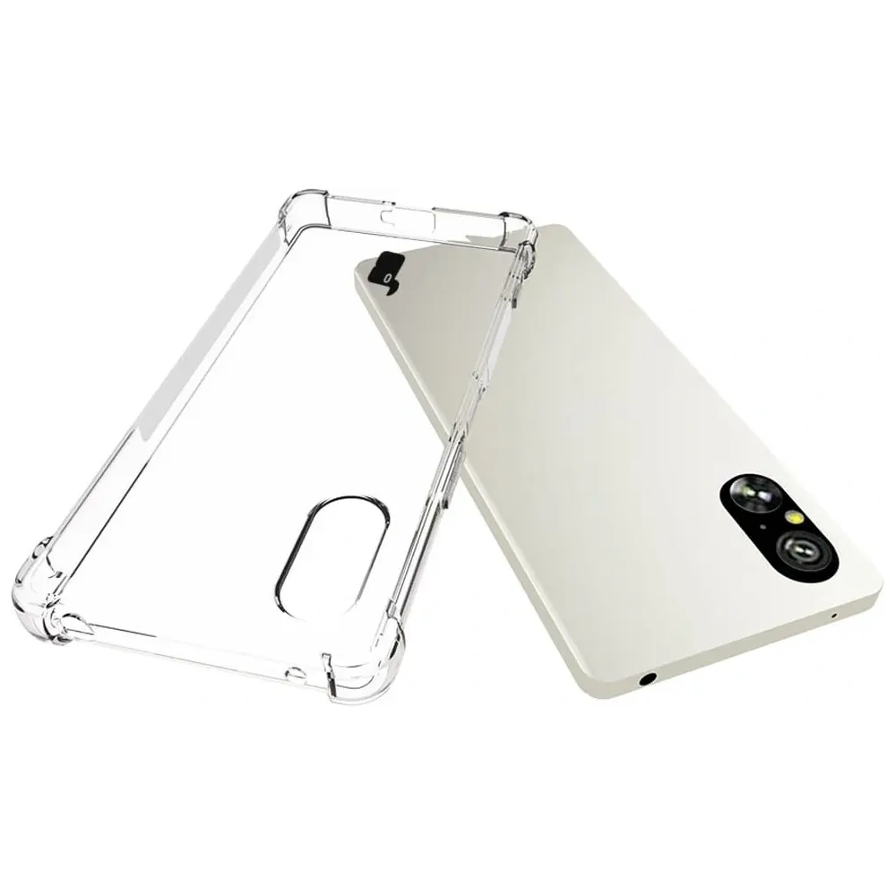 Elastyczne etui Bizon Case Salpa do Sony Xperia 5 V przezroczyste