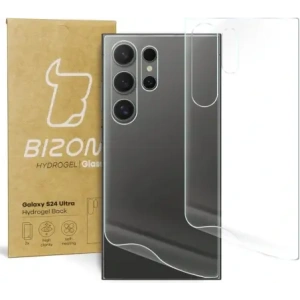Kup Folie hydrogelové na zadní stranu Bizon Glass Hydrogel Samsung Galaxy S24 Ultra [2 PACK] - BIZ4337 - {ean13} - Sklep Home Screen