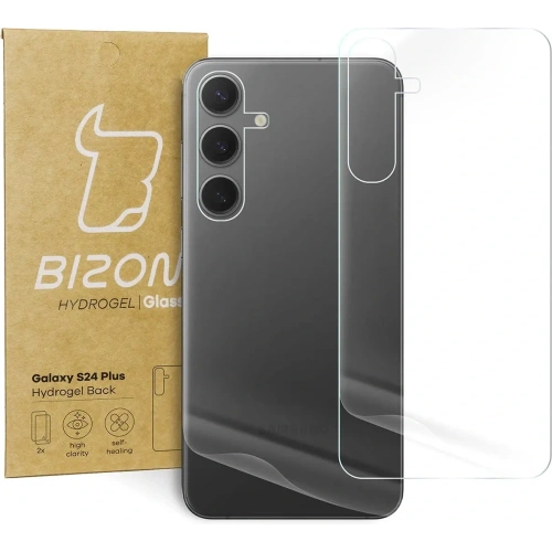 Kup Folie hydrogelové na zadní stranu Bizon Glass Hydrogel Samsung Galaxy S24 Plus [2 PACK] - BIZ4339 - {ean13} - Sklep Home Screen